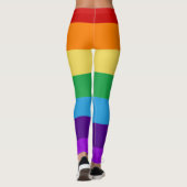 Leggings drapeau arc-en-ciel (Dos)