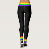 Leggings Drapeau arc-en-ciel (Dos)