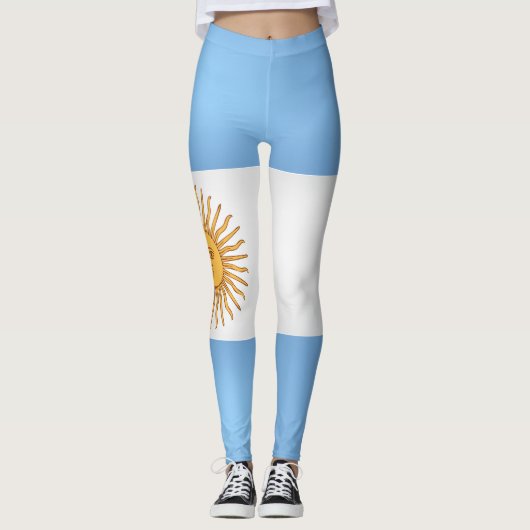 Leggings Drapeau argentin Cool (Devant)