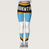 Leggings Drapeau Argentine (Devant)