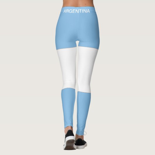 Leggings Drapeau Argentine (Dos)