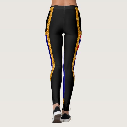 Leggings Drapeau Australie (Dos)