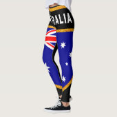 Leggings Drapeau Australie (Gauche)