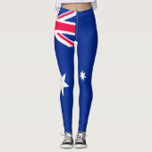 Leggings Drapeau Australie (Devant)