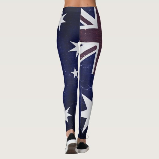 Leggings Drapeau Australie (Dos)