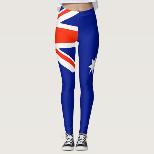 Leggings Drapeau australien (Devant)