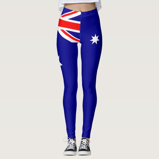 Leggings Drapeau australien (Devant)
