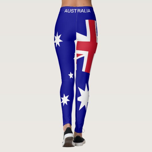 Leggings Drapeau australien (Dos)