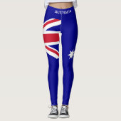 Leggings Drapeau australien (Devant)