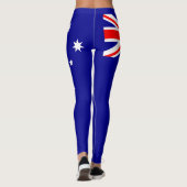 Leggings Drapeau australien patriotique (Dos)