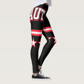 Leggings Drapeau Autriche (Droite)