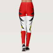 Leggings Drapeau autrichien (Dos)