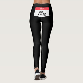 Leggings Drapeau avant USA et Drapeau Karen sur le dos