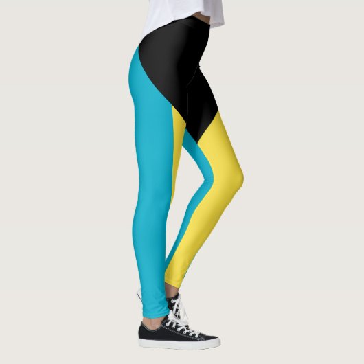 Leggings Drapeau bahaméen (Droite)