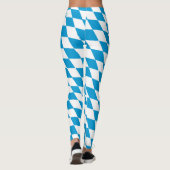 Leggings Drapeau bavarois motif (Dos)