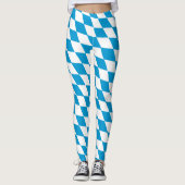 Leggings Drapeau bavarois motif (Devant)