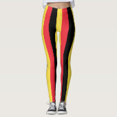 Leggings Drapeau belge (Devant)