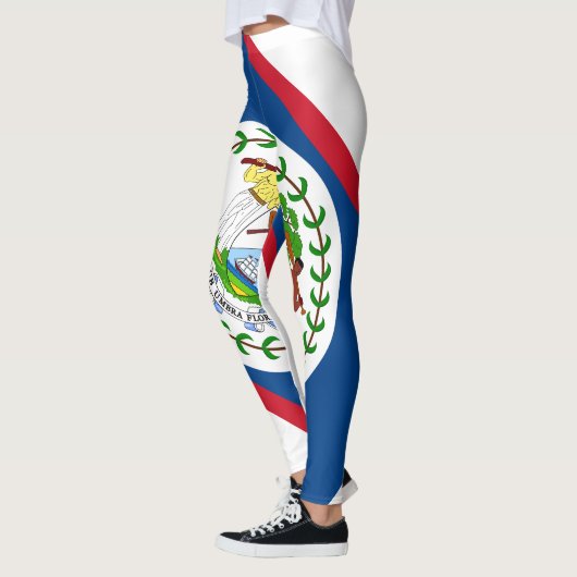 Leggings Drapeau bélizien (Gauche)