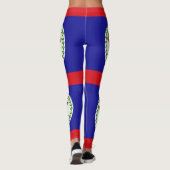 Leggings Drapeau bélizien (Dos)