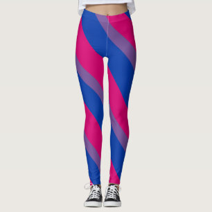 Leggings Drapeau bisexuel