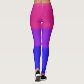 Leggings Drapeau bisexuel de fierté de Falln (Dos)