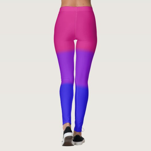 Leggings Drapeau bisexuel de fierté de Falln (Dos)