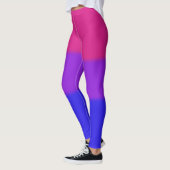 Leggings Drapeau bisexuel de fierté de Falln (Gauche)