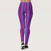 Leggings Drapeau bisexuel et communauté de fierté /drapeau  (Dos)