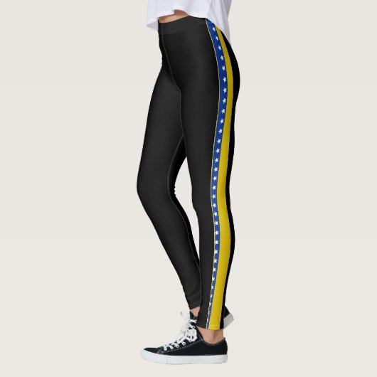 Leggings Drapeau bosnien (Gauche)