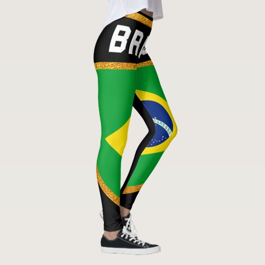 Leggings Drapeau Brasil (Droite)