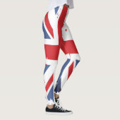 Leggings drapeau britannique rouge blanc union jack (Droite)