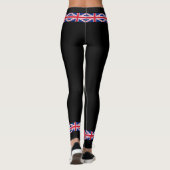 Leggings Drapeau britannique Royal Union Jack (Dos)