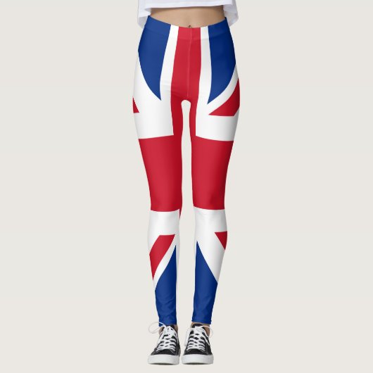 Leggings Drapeau britannique Royal Union Jack (Devant)