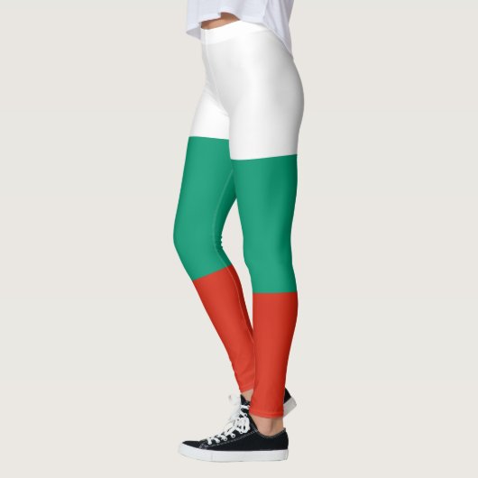 Leggings Drapeau Bulgare Patriotique (Gauche)