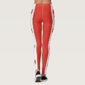 Leggings Drapeau canadien patriotique (Dos)