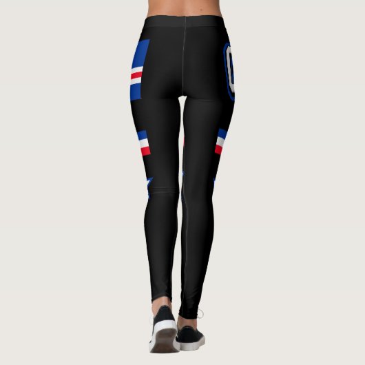 Leggings Drapeau Cape Vede (Dos)