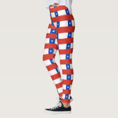 Leggings Drapeau chilien (Gauche)
