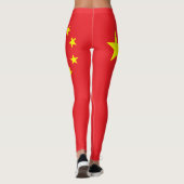 Leggings Drapeau chinois (Dos)