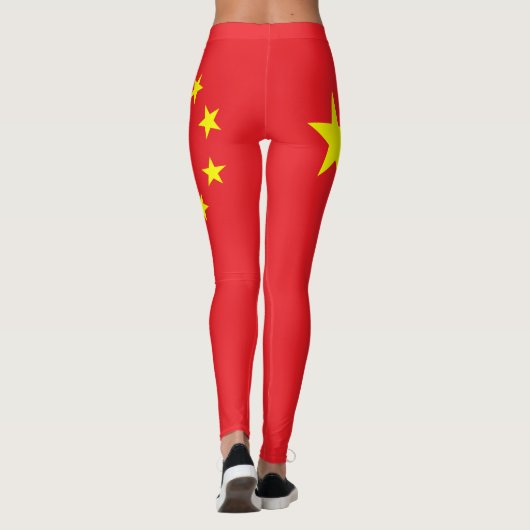 Leggings Drapeau chinois (Dos)