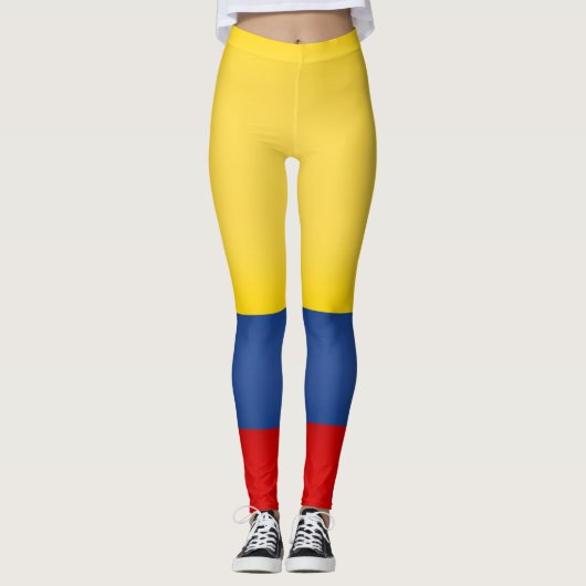 Leggings Drapeau Colombie cool (Devant)