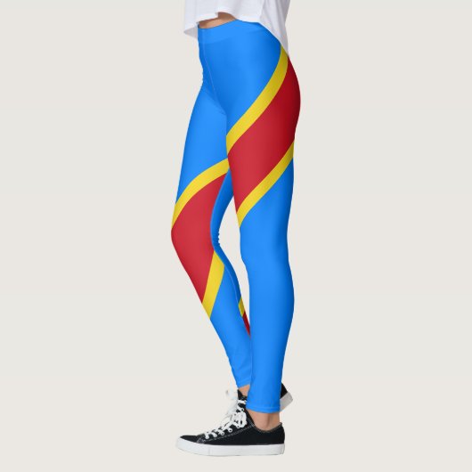 Leggings Drapeau Congo Kinshasa (Gauche)