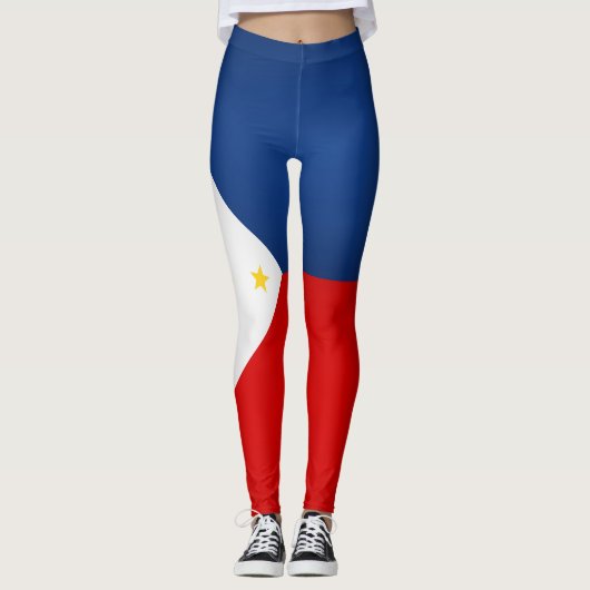 Leggings Drapeau Cool aux Philippines (Devant)