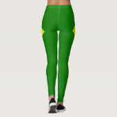 Leggings Drapeau Cool brésilien (Dos)
