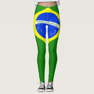 Leggings Drapeau Cool brésilien