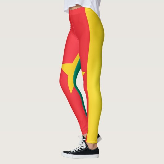 Leggings Drapeau cool Cameroun (Gauche)