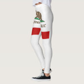 Leggings Drapeau cool De Californie (Gauche)