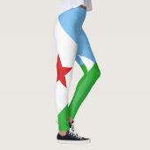 Leggings Drapeau Cool de Djibouti (Droite)
