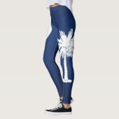Leggings Drapeau cool De La Caroline Du Sud (Gauche)