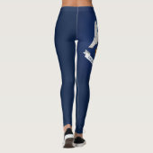 Leggings Drapeau Cool De La Louisiane (Dos)