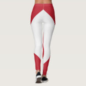 Leggings Drapeau cool De L'Alabama (Dos)